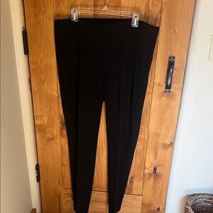 Chico's Classic Black Straight Leg Pants